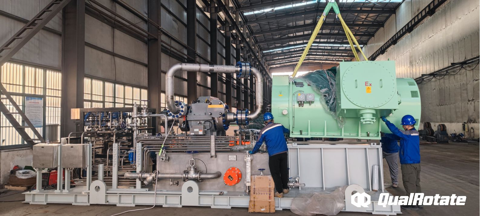 Jiangsu Helen Petrochemical CG-411-PTA Reactor Feed Pump Skid Project