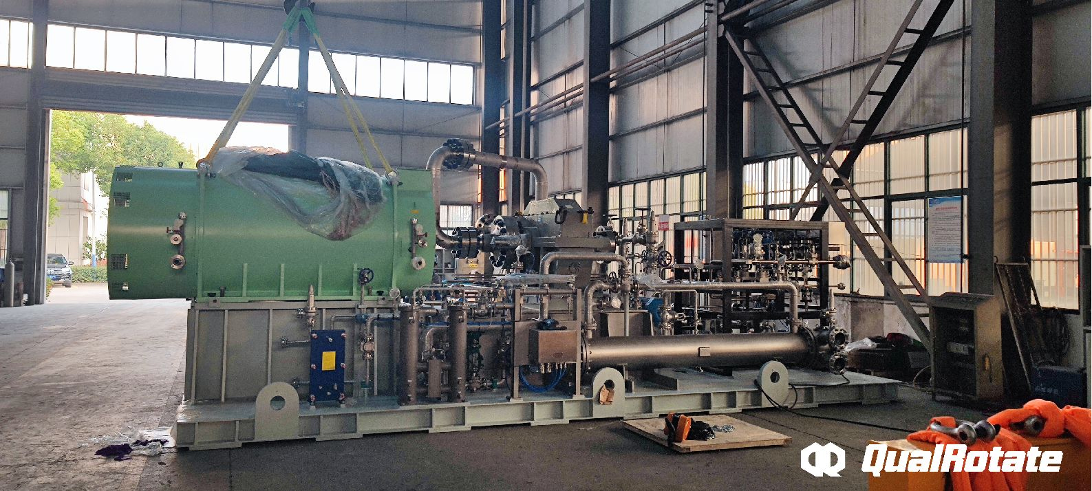 Jiangsu Helen Petrochemical CG-411-PTA Reactor Feed Pump Skid Project