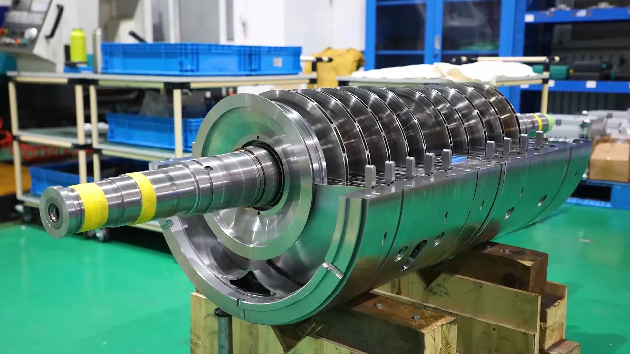 Localized Supply of Core Rotating & Static Components for Natural Gas Centrifugal Compressor